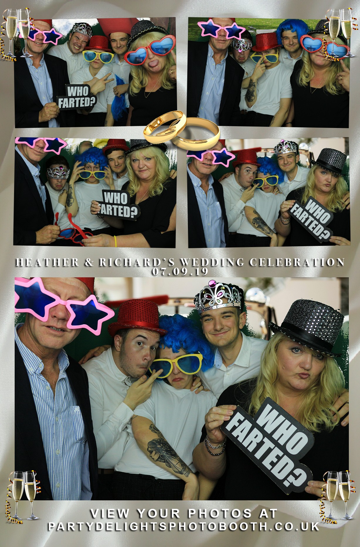 Heather and Richard’s Wedding Party - Prints | View more photos from the event at gallery.partydelightsphotobooth.co.uk/u/PartyDelightsPhotoBooth/Heather-and-Richard’s-Wedding-Party-Prints